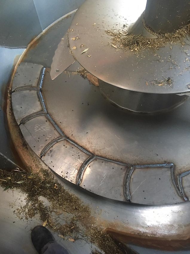 für Mischschnecken von BVL Randplatten Vertikalmischschnecke
