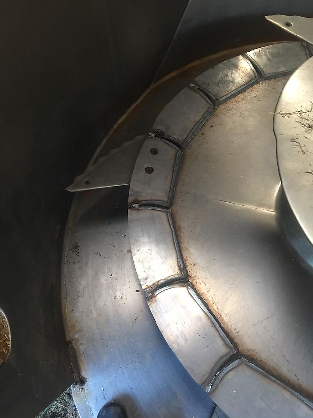 für Mischschnecken von BVL Randplatten Vertikalmischschnecke