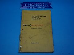 New Holland 1520 (Spare part/Reservedel/Ersatzteil)