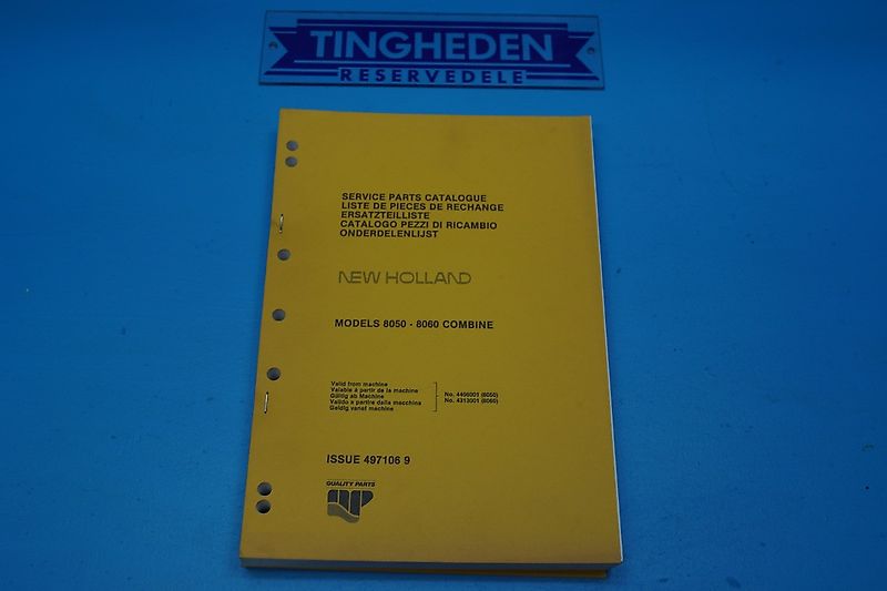 New Holland 8060 (Spare part/Reservedel/Ersatzteil)