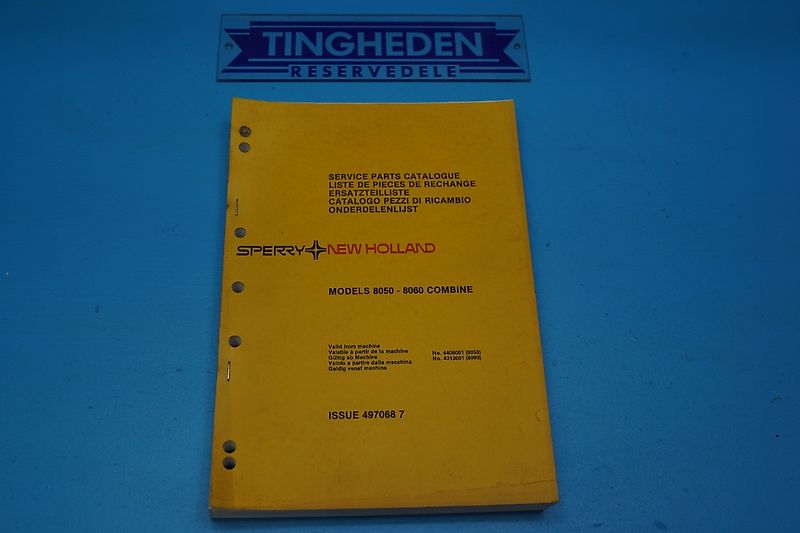 New Holland 8050 (Spare part/Reservedel/Ersatzteil)