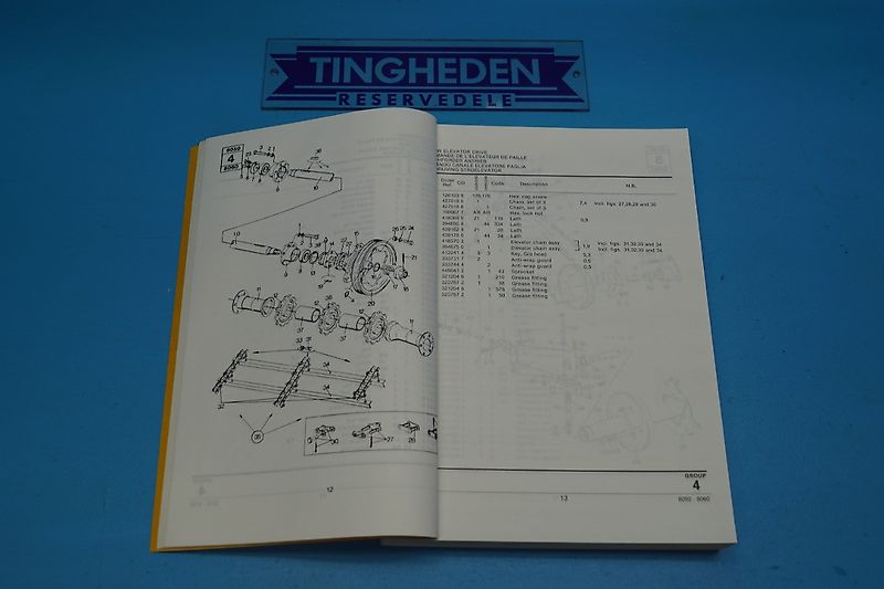 New Holland 8050 (Spare part/Reservedel/Ersatzteil)