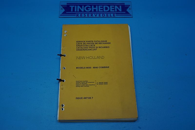 New Holland 8040 (Spare part/Reservedel/Ersatzteil)