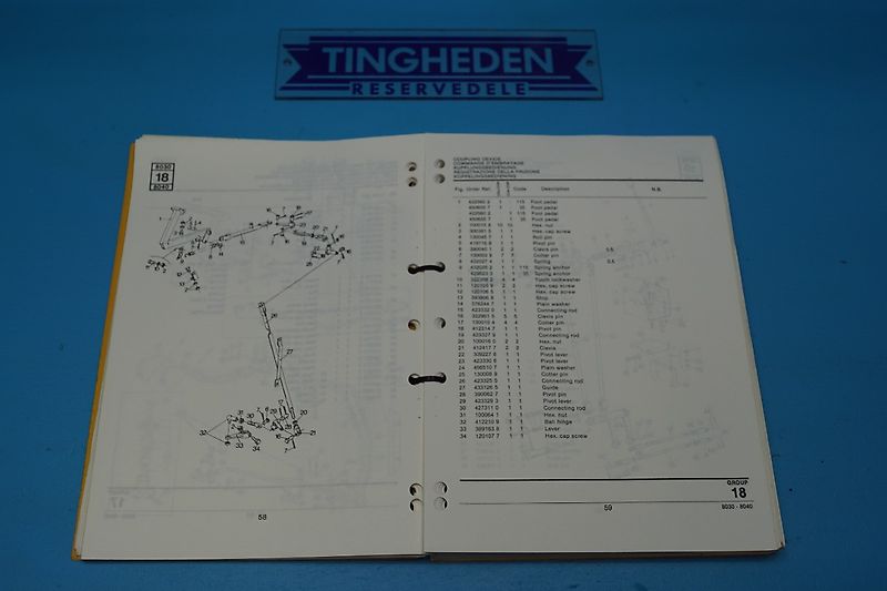 New Holland 8040 (Spare part/Reservedel/Ersatzteil)