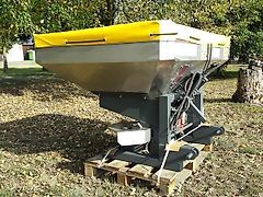 Langren Zweischeiben-Düngerstreuer Edelstahl 800 l