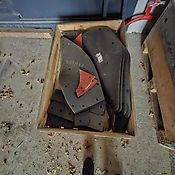 Kuhn Streichbleche, Anlagen, Vorschäler, Schrauben usw.