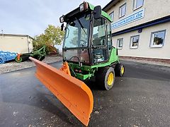 John Deere 1505 SCHNEESCHILD + MULCHER