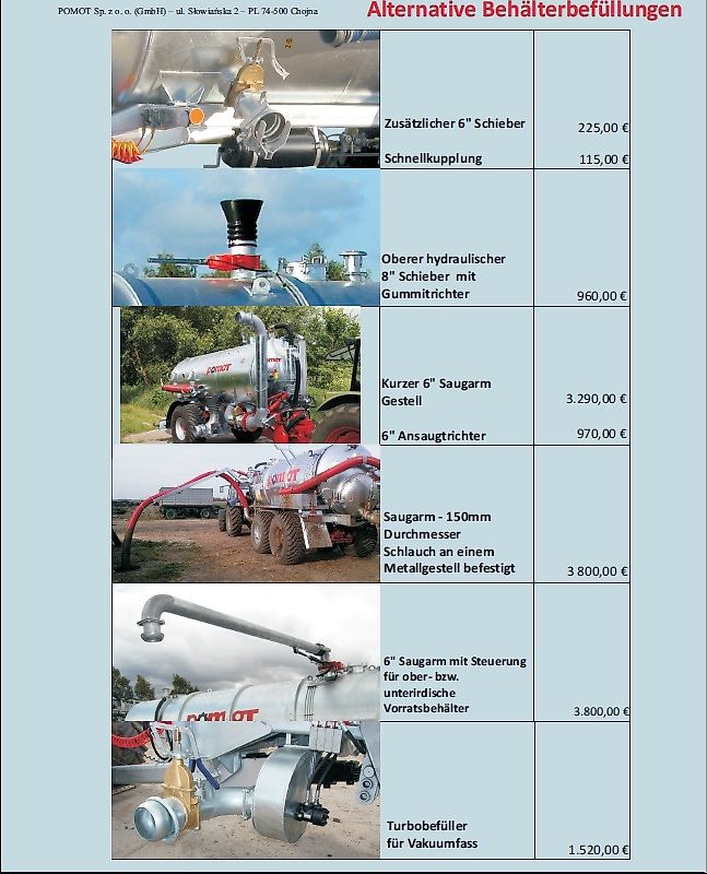 Top-Agro Pomot Güllefasswagen 6700 TYP 544/1
