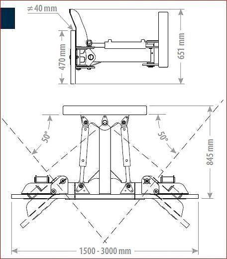 GUMMISCHIEBESCHILD HYDRAULISCH EUROTRAC W11-W13 - Gummiplatte mit Faser - Verstellung des Arbeitswinkels - Anti-Schüttblende - Stützfuß - Anbaugerät für Radlader Hoflader Stalllader Hofbetrieb Stall
