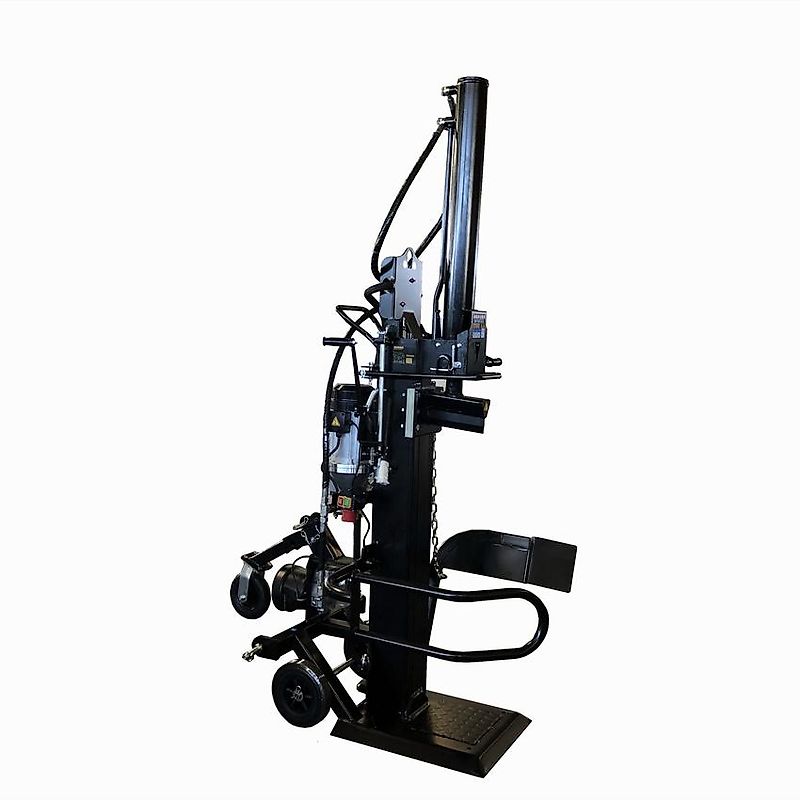 BlackEdition Holzspalter Brennholzspalter 8t, 14t und 25 t Kombi (Zapfwelle+Elektro) mit Stammheber