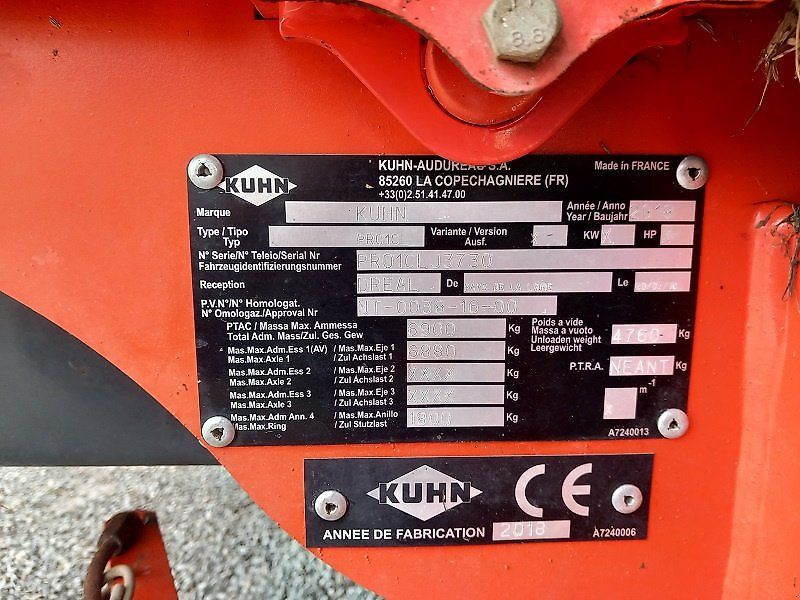 Kuhn 12.1 CL REPARATURBEDÜRFTIG !!!