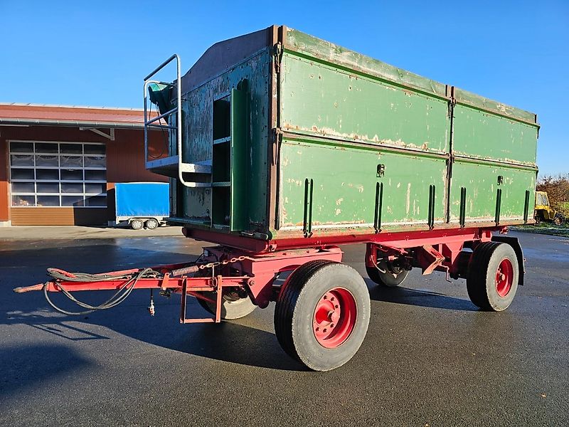 Wellmeyer 18to Dreiseitenkipper mit Plane und Durchtrieb