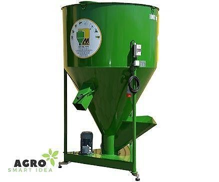 Agro Smart Mrol Futtermischer 750kg / Mischer / Feed mixer / Mieszalnik pasz