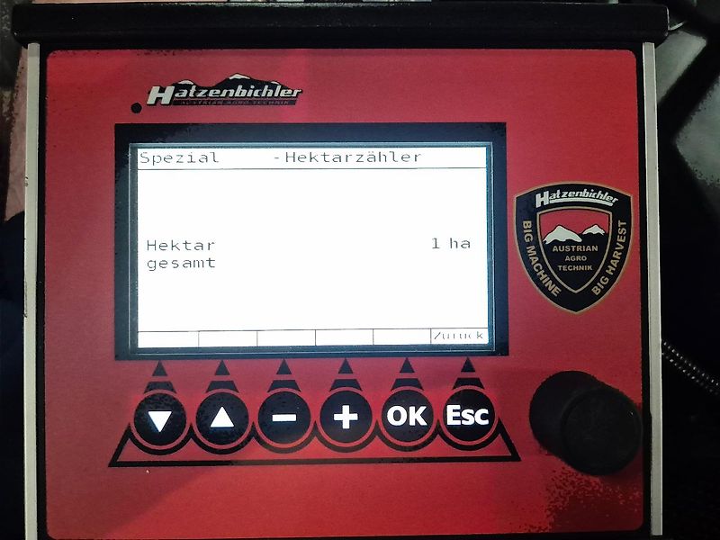 Hatzenbichler Hatzenbichler Hackgerät Section Control Isobus Schmotzer, Horsch, Lemken