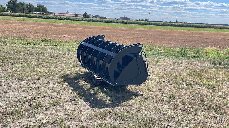 1986 Sofort Schaufel mit Zudruck Krokodilschaufel Pelikanschaufel crocodile bucket von 1,40 m bis 2,40 m JCB/Merlo/Manitou/