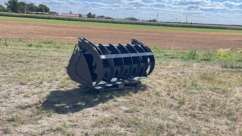 1986 Sofort Schaufel mit Zudruck Krokodilschaufel Pelikanschaufel crocodile bucket von 1,40 m bis 2,40 m JCB/Merlo/Manitou/