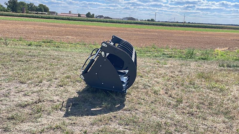1986 Sofort Schaufel mit Zudruck Krokodilschaufel Pelikanschaufel crocodile bucket von 1,40 m bis 2,40 m JCB/Merlo/Manitou/