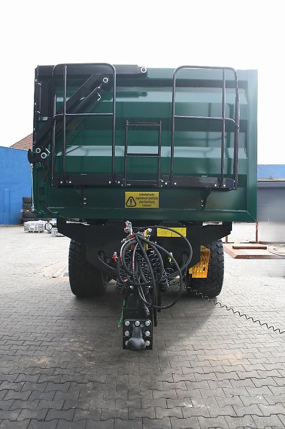 Hilken Tandem-Muldenkipper, TMK5000, hydr. Seitenklappe, Ber. 560/60R22,5
