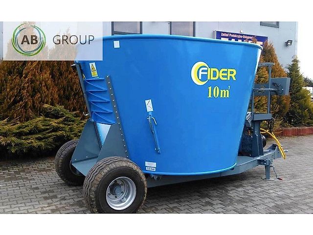 Zamet wóz paszowy Fider 10 m3