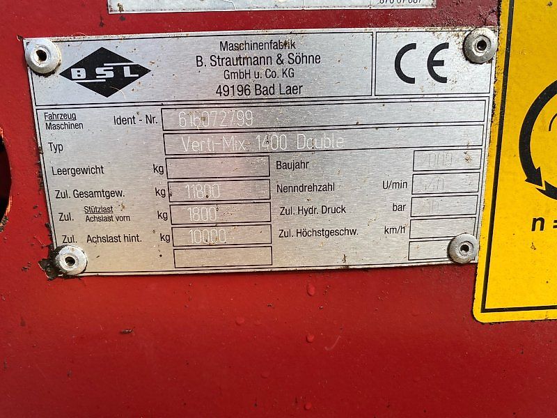Strautmann Verti-Mix 1400 Double