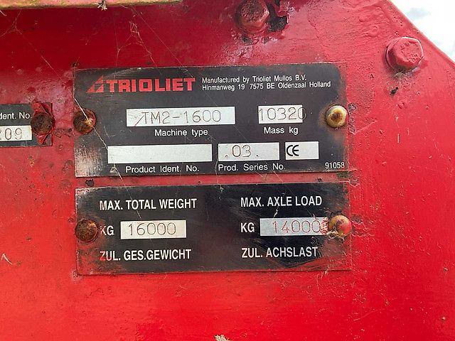 Trioliet TM2-1600