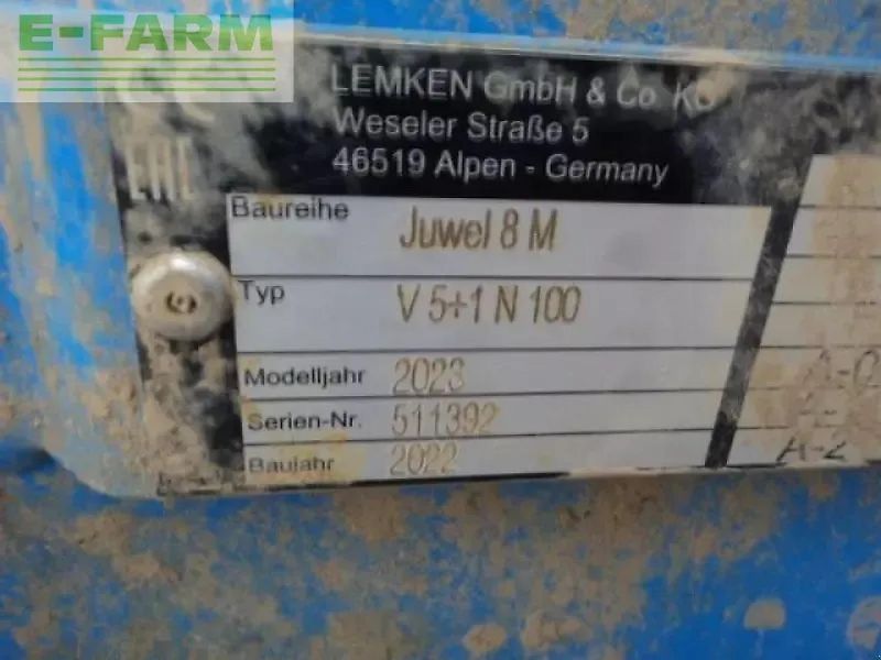 Lemken juwel 8