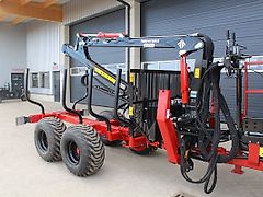 Farmi Rückewagen-9 to-6,30m Kran-NEU