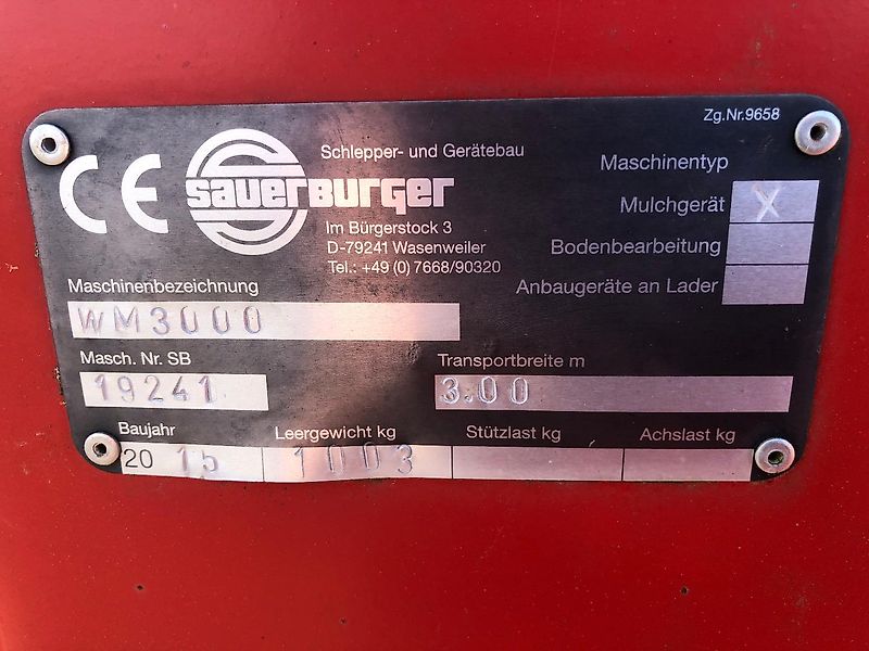 Sauerburger WM 3000