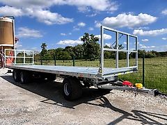 CynkoMet Ballenwagen T-608/3SL, 24 Tonnen GG, Strohwagen