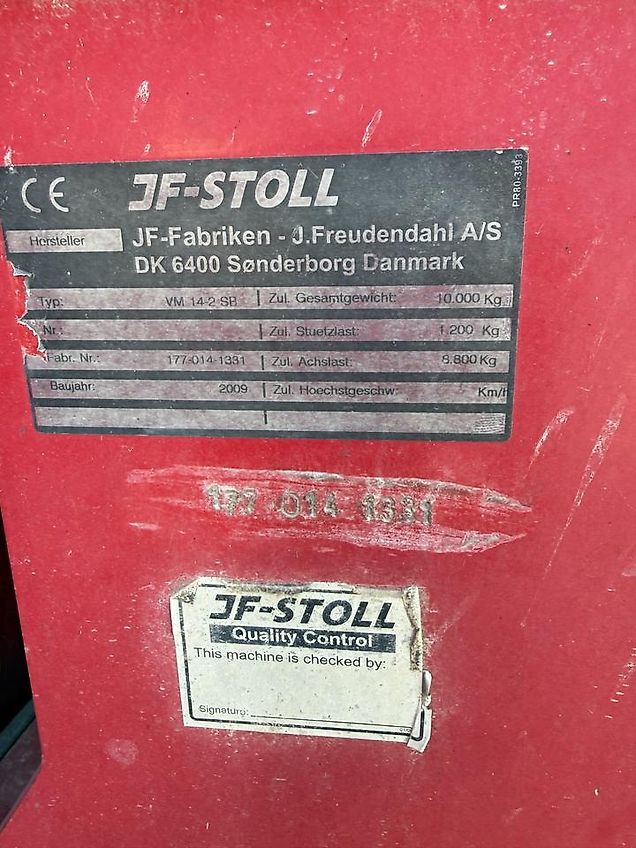JF Stoll Feeder VM 14 Futtermischwagen