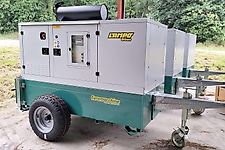 Euromacchine Dieselaggregat - Motor (z.B. 82 PS)/ Stromgenerator + Rovatti Pumpe