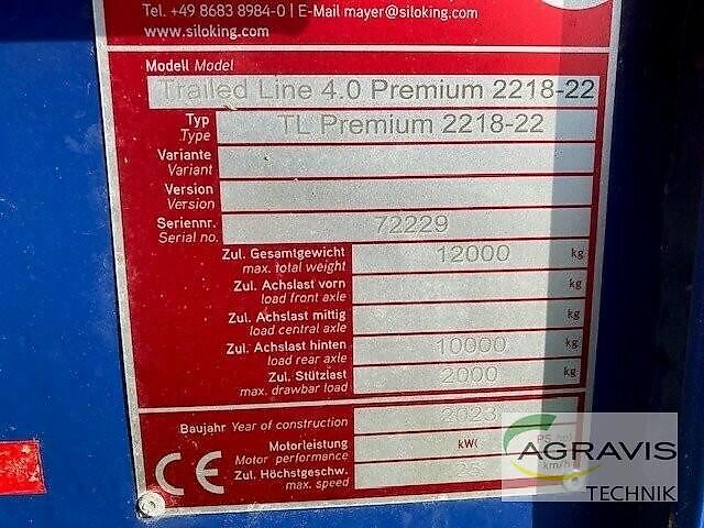 Siloking TRAILEDLINE 4.0 PREMIUM 2218-20