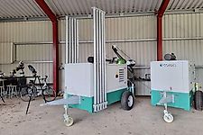 Euromacchine Doppelpumpen Lampo mit Unterwasserpumpe und Druckerhöhungspumpe