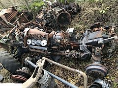 Deutz Fahr Intrac Silnik Skrzynia Przedni Most Tylny Most (Części zamienne)