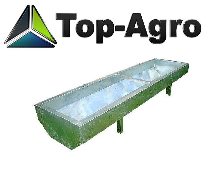 Top-Agro Komplette Stalltrog 4,0m Breite verzinkt !!NEU!!