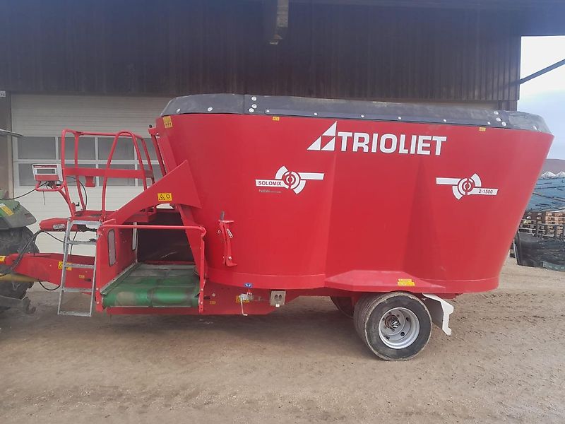 Trioliet Solomix 2-1500 mit Aufsatz auf 17 m³/Mischwagen