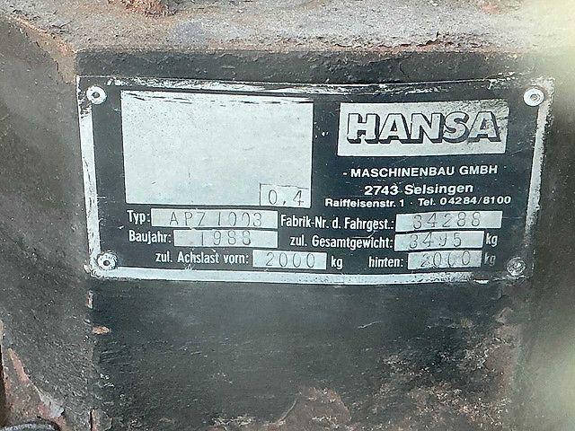 Hansa APZ1003