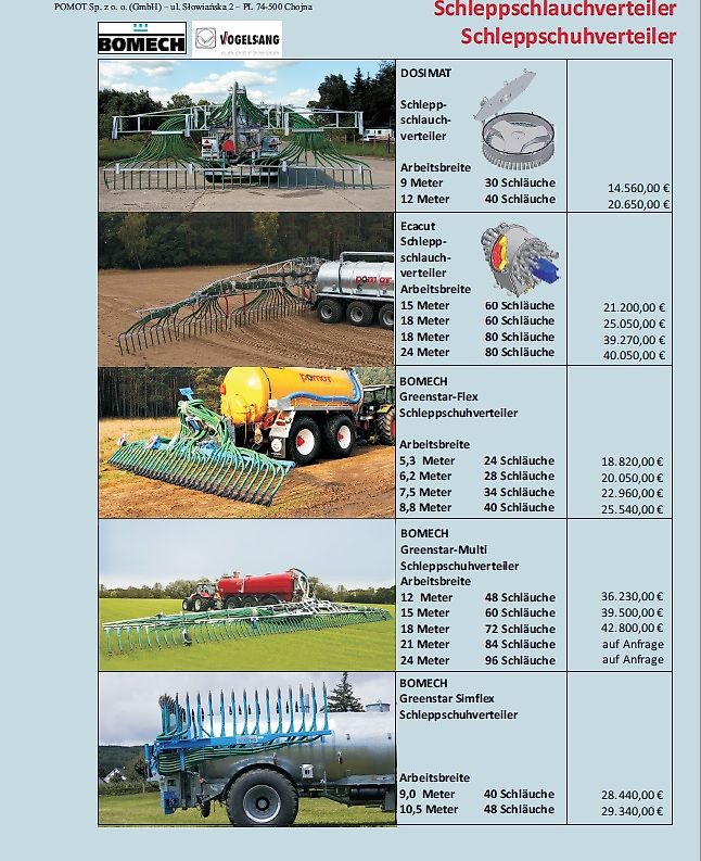 Top-Agro Pomot Tridem Güllefasswagen 25000L typ T525