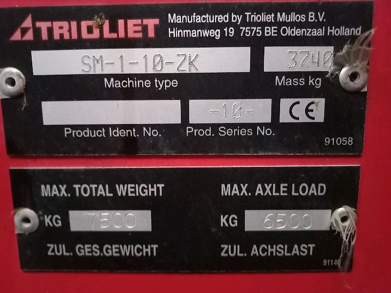 Trioliet Solomix 1-1000 ZK