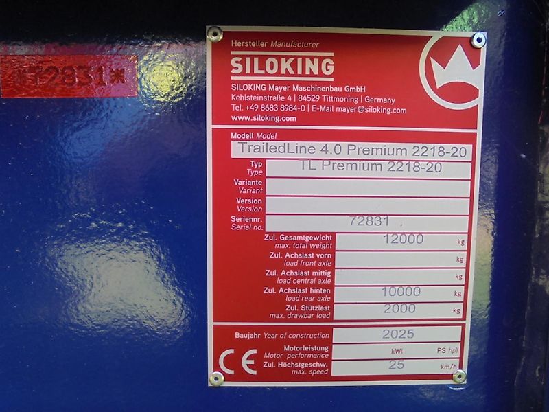 Siloking TRAILEDLINE 4.0 PREMIUM 2218-20