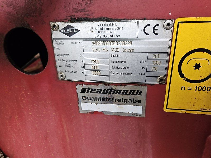 Strautmann Verti-Mix 1400 Double