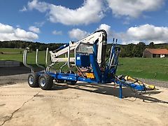 Scandic ST-10D 13t 7,9m Kran 850kg Hubkraft Druckluft
