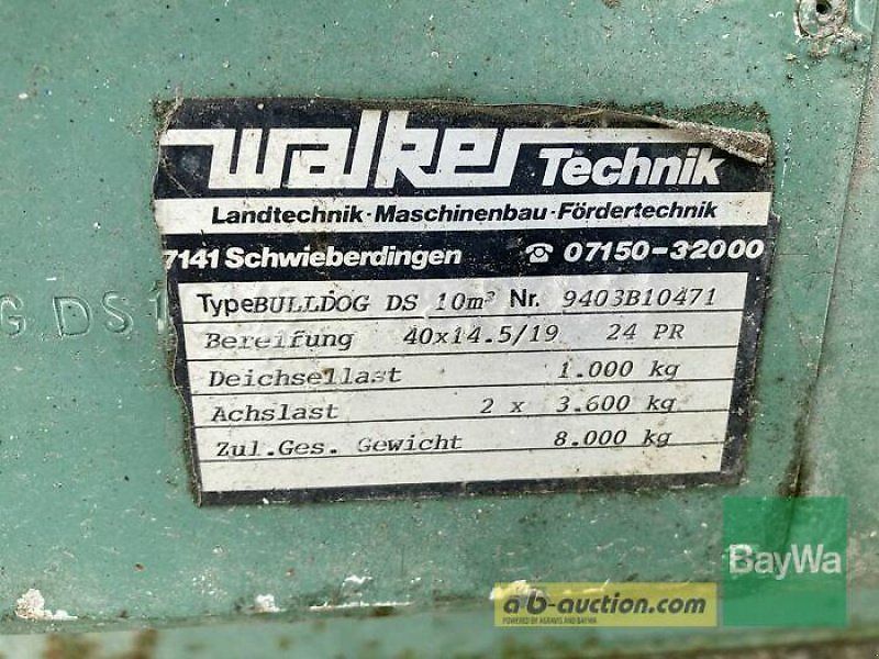 Walker BULLDOG DS 10M³