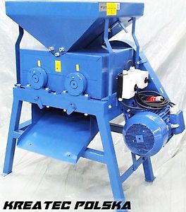 KMZ Getreidequetsche / Malzmühle T400/300/7,5 kw