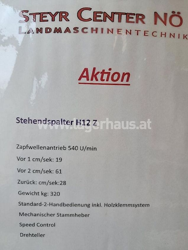 Binderberger H12 Z ECO-SPLIT