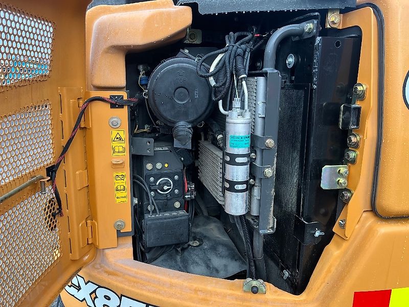 Case CX 85 D / Engcon, Kauha, Rasvari