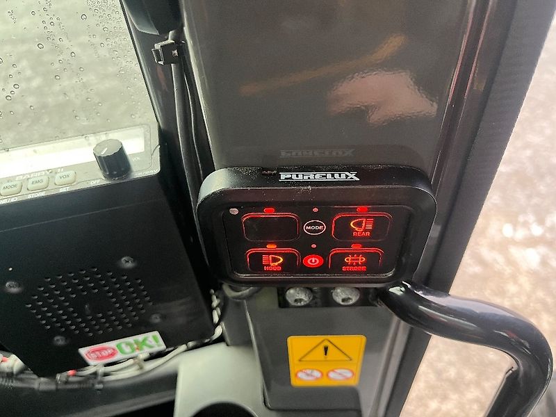 Case CX 85 D / Engcon, Kauha, Rasvari