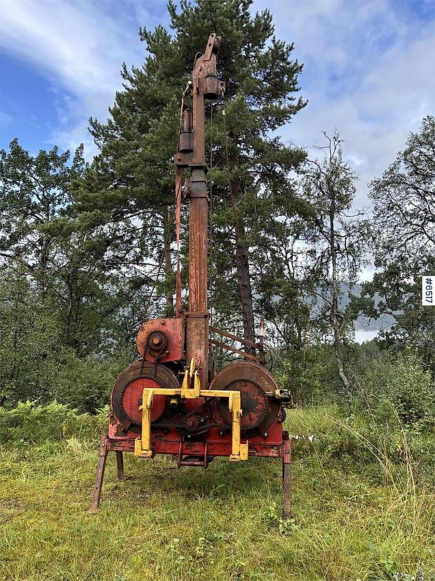 Igland trepunktsmontert taubane vinsj