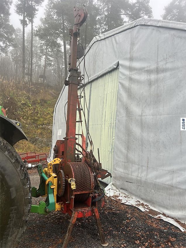 Igland trepunktsmontert taubane vinsj