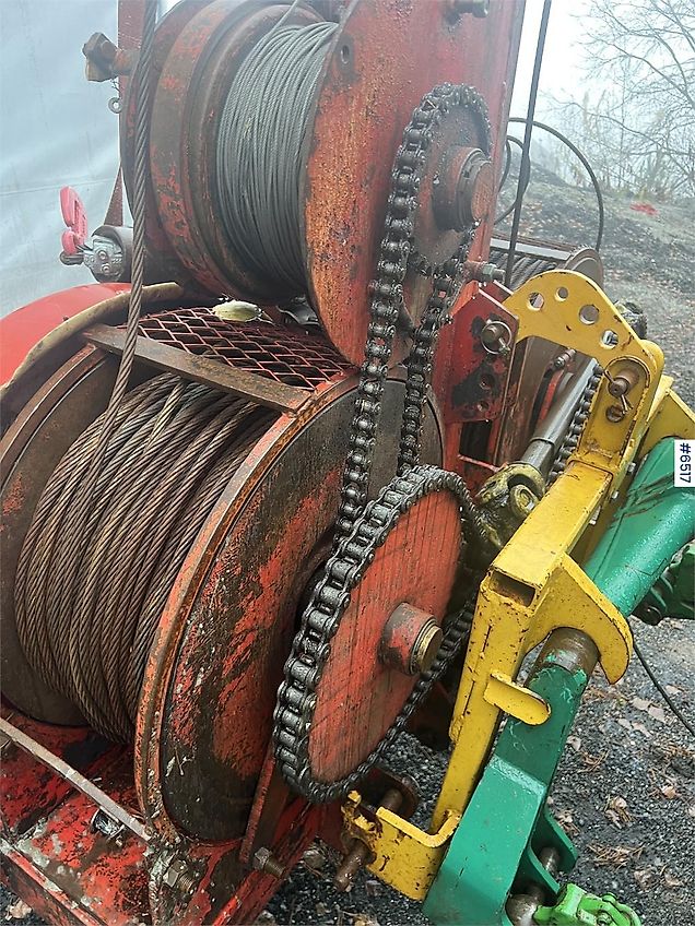 Igland trepunktsmontert taubane vinsj